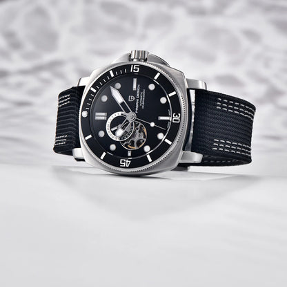 Pagani Design PD-1736 Automatikuhr Herren Edelstahl Saphirglas NH39 43 mm Luxus