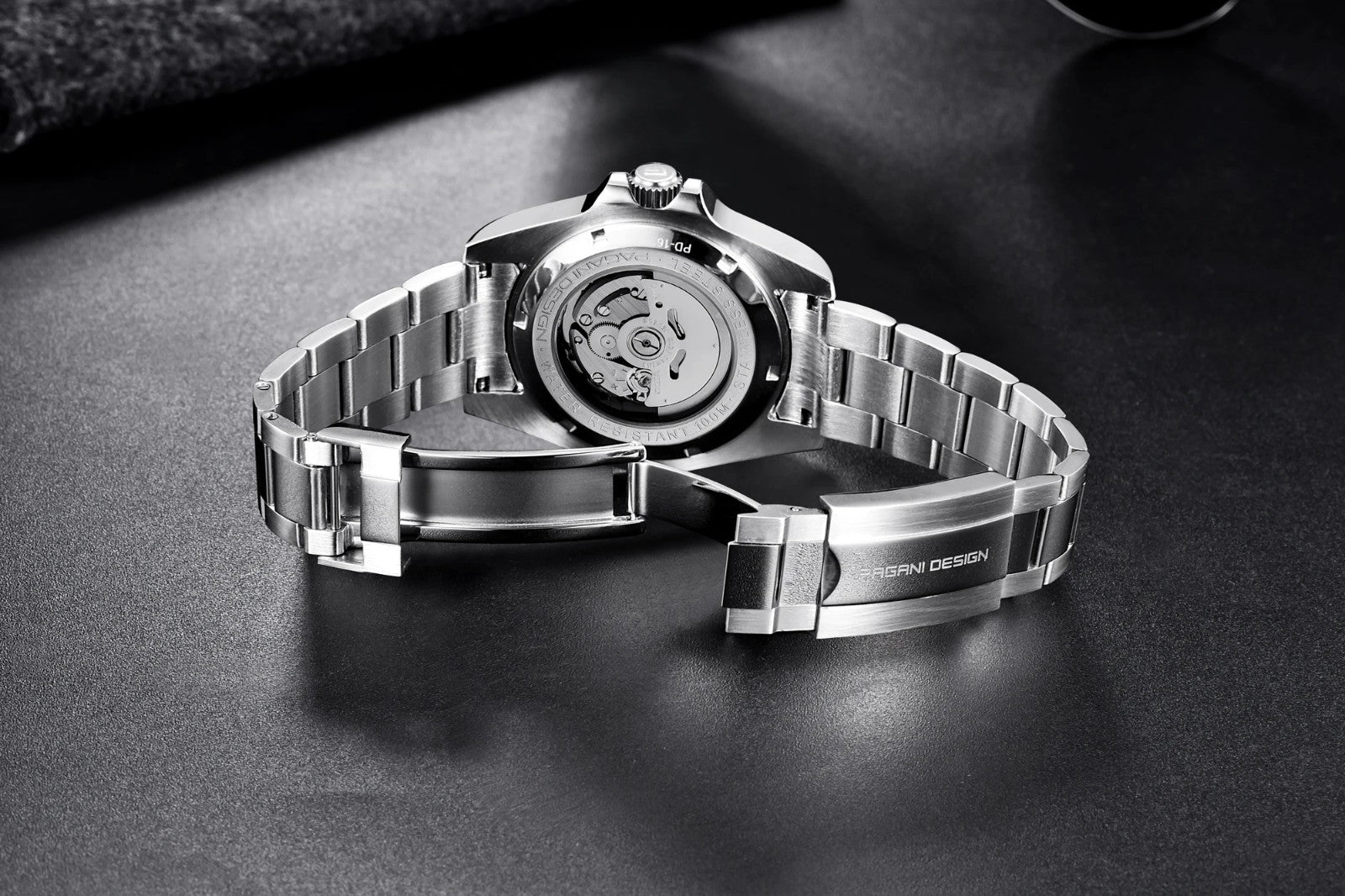 Pagani Design PD-1651 Luxus Automatikuhr Herren 40mm Edelstahl Saphirglas