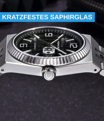 Pagani Design PD-YS027 Herren Automatik Armbanduhr Edelstahl Saphirglas 40mm