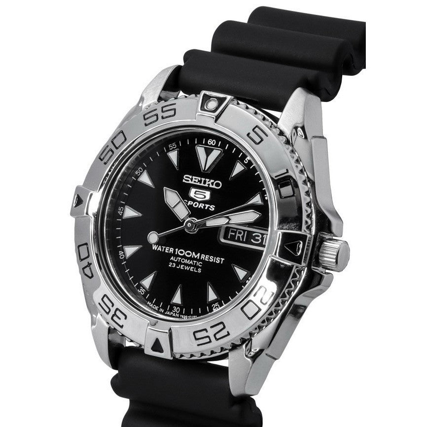 Seiko 5 SNZB33J2 Automatikuhr Herren Taucheruhr Edelstahl 38mm