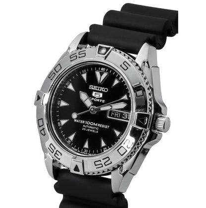 Seiko 5 SNZB33J2 Automatikuhr Herren Taucheruhr Edelstahl 38mm