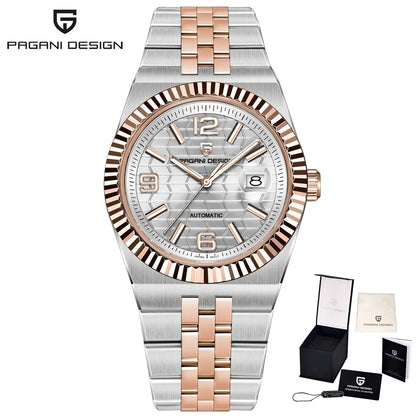 Pagani Design PD-YS027 Herren Automatik Armbanduhr Edelstahl Saphirglas 40mm