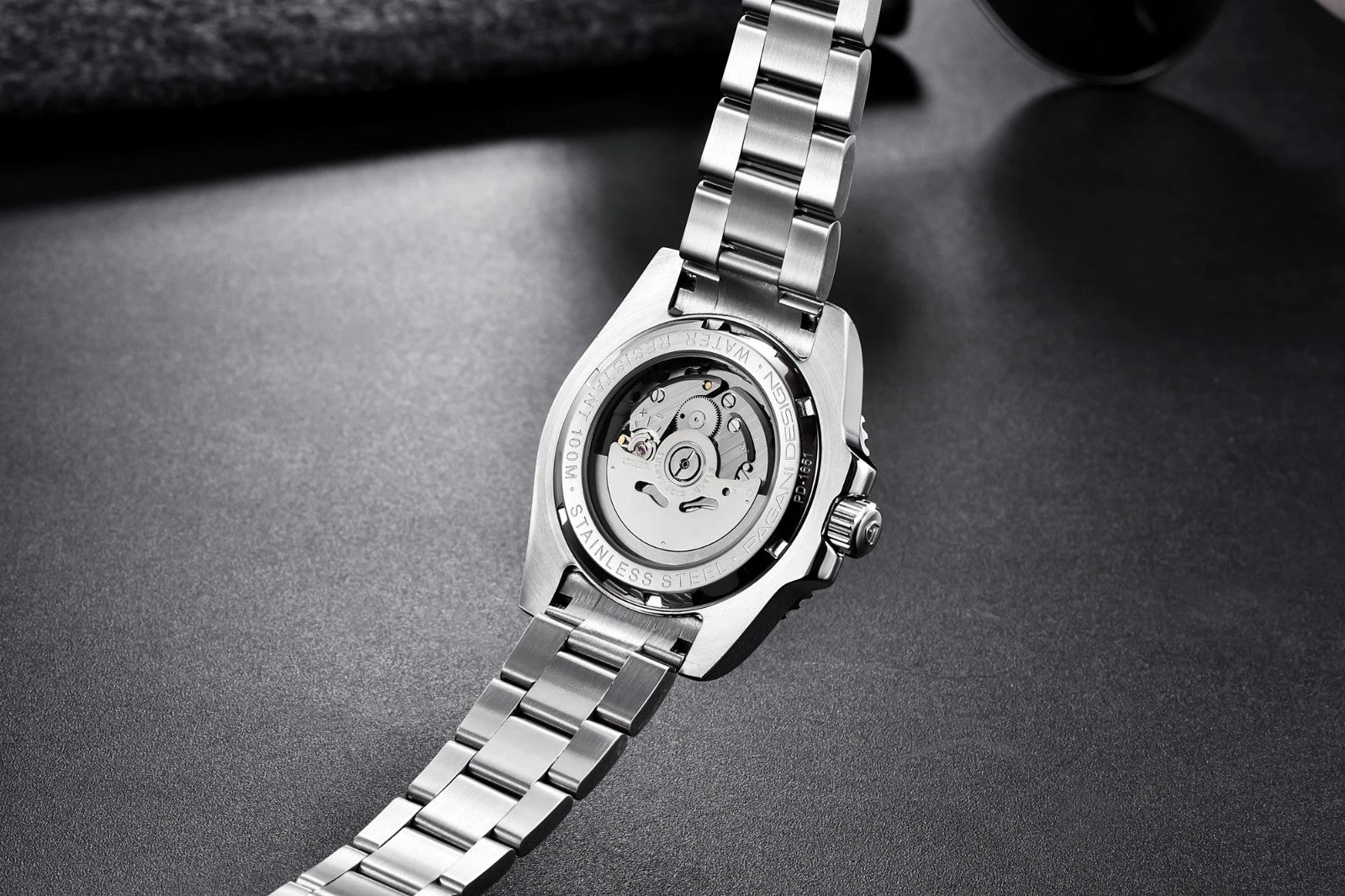 Pagani Design PD-1651 Luxus Automatikuhr Herren 40mm Edelstahl Saphirglas