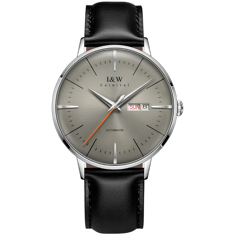 Herren Luxus Automatik Uhr Armbanduhr Saphirglas Edelstahl 42mm 3bar