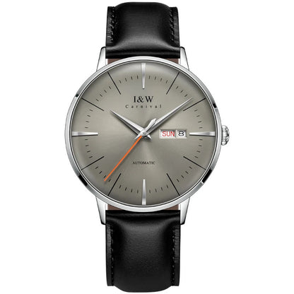 Herren Luxus Automatik Uhr Armbanduhr Saphirglas Edelstahl 42mm 3bar
