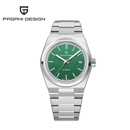 Pagani Design PD1753 Herren Automatikuhr Armbanduhr Saphirglas Edelstahl 38mm