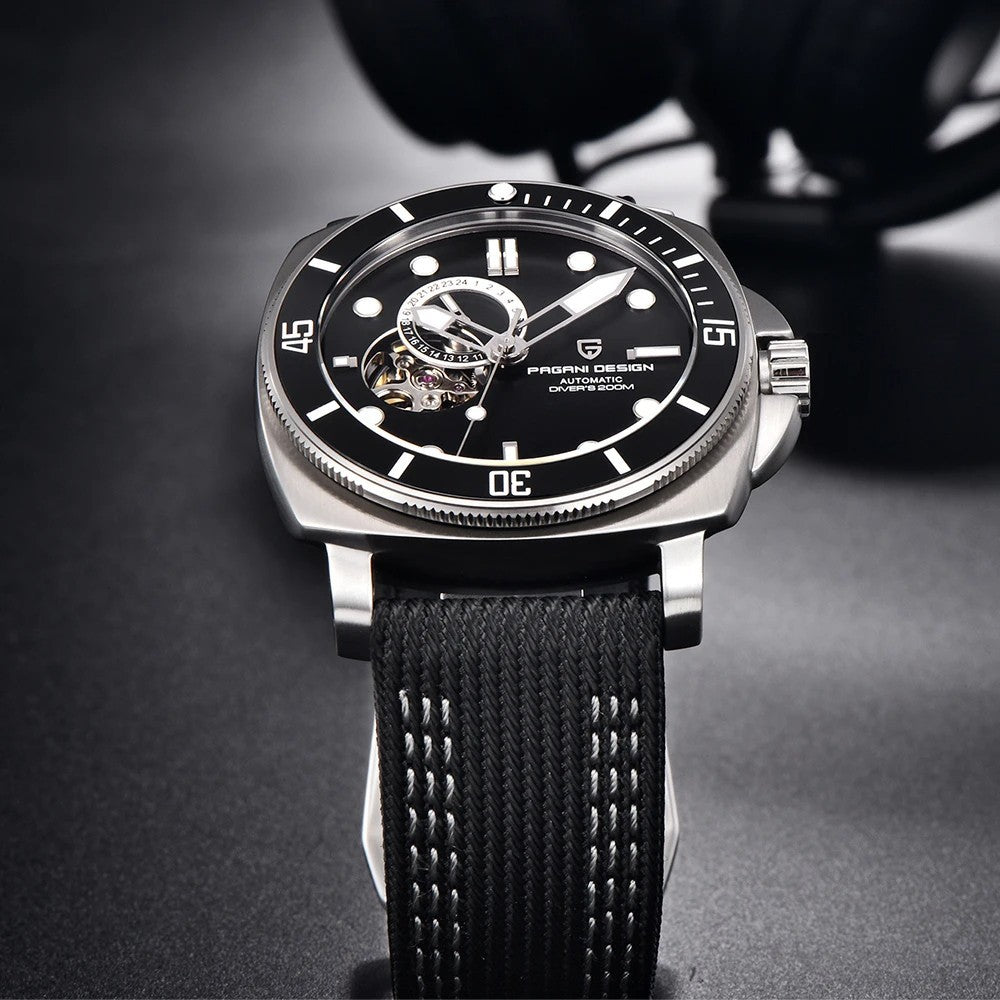 Pagani Design PD-1736 Automatikuhr Herren Edelstahl Saphirglas NH39 43 mm Luxus