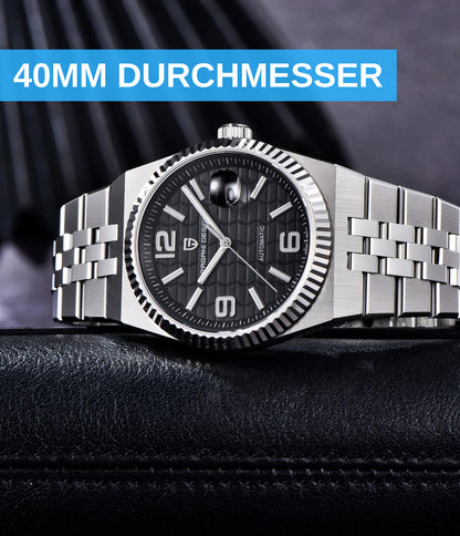 Pagani Design PD-YS027 Herren Automatik Armbanduhr Edelstahl Saphirglas 40mm