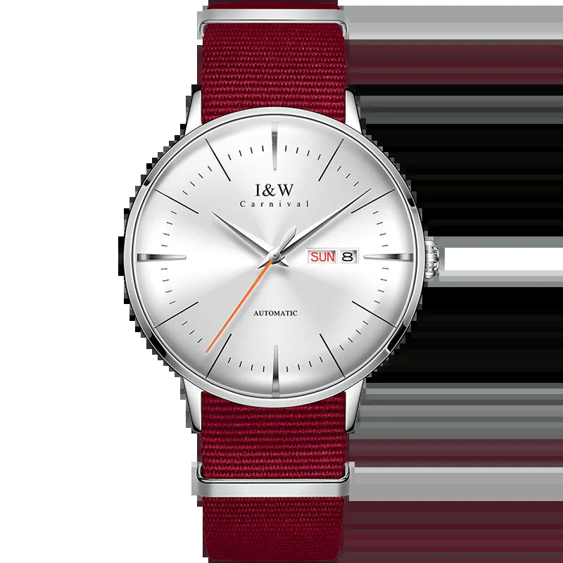 Herren Luxus Automatik Uhr Armbanduhr Saphirglas Edelstahl 42mm 3bar