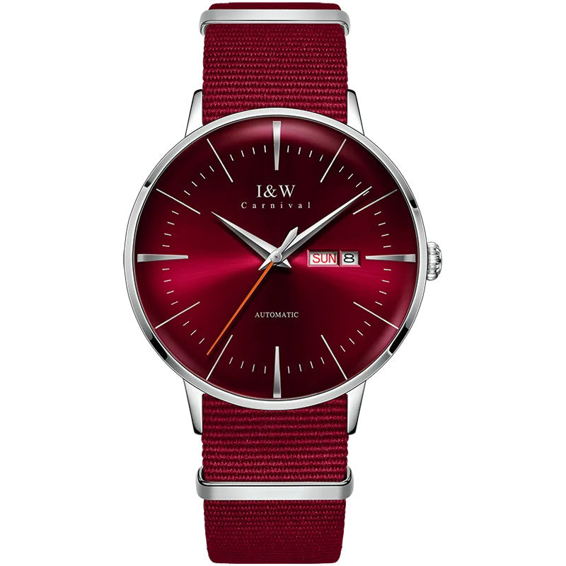 Herren Luxus Automatik Uhr Armbanduhr Saphirglas Edelstahl 42mm 3bar