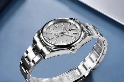 Pagani Design PD-1690 Automatikuhr Herren Edelstahl mit Datum 39 mm Seiko NH35
