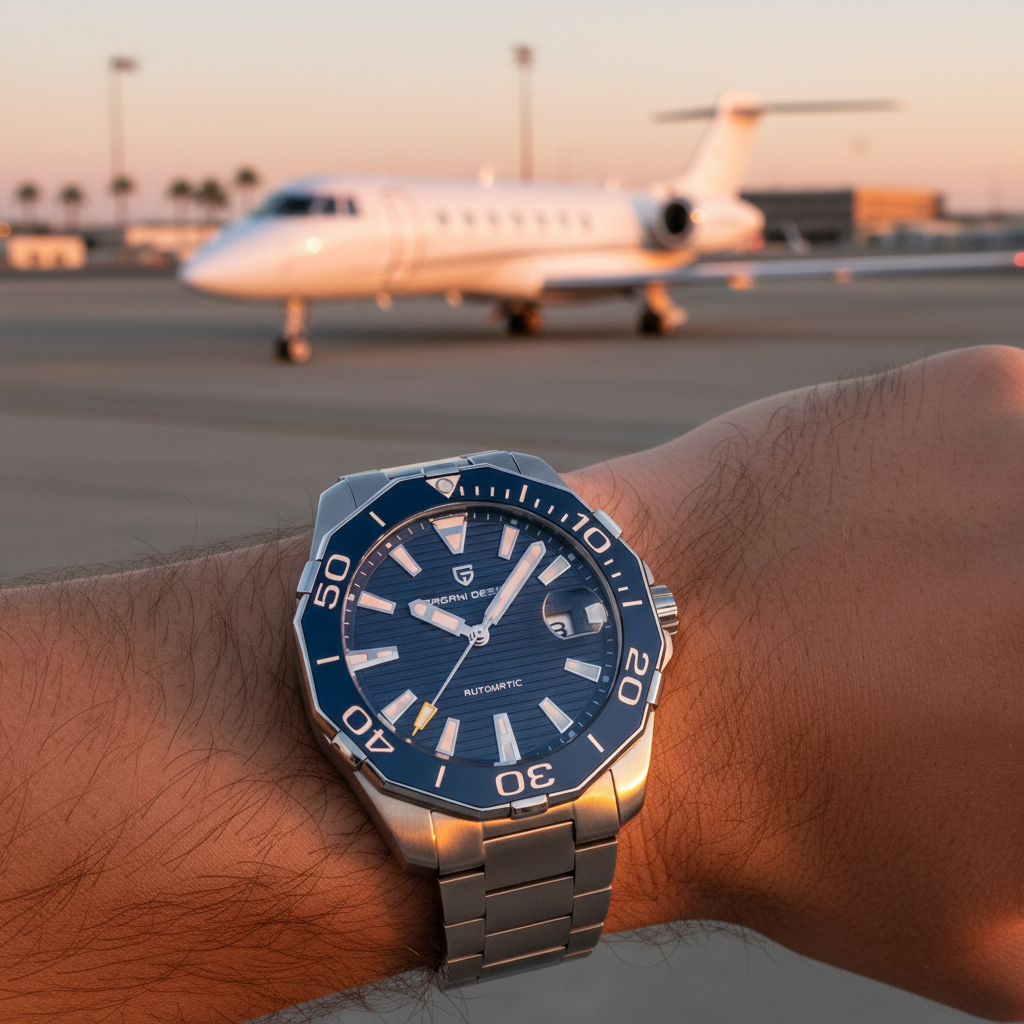 Schreib genau Pagani Design, achte auf die Schrift im Logo